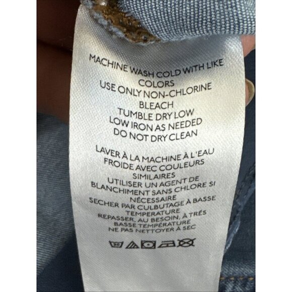 Free People We the Free Women's 30 Stretch Denim Pull On Flare Jeans EUC - Picture 9 of 14